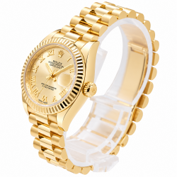 Rolex Datejust 28MM 279178 18K Yellow Gold Watch